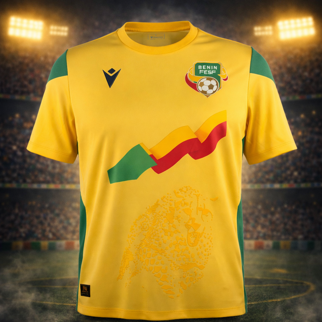 Bénin maillot foot domicile CAN 2025 2026