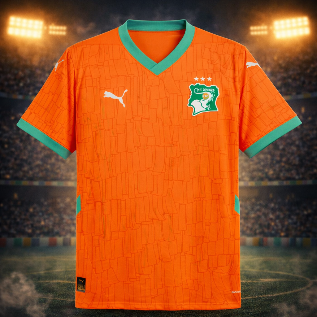 Côte d'Ivoire maillot foot domicile 2025 2026 CAN