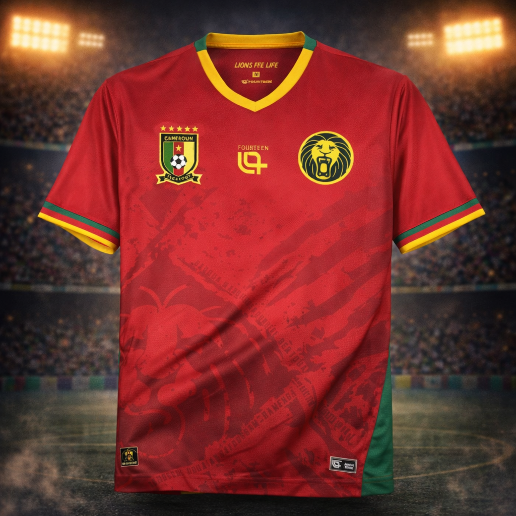 Cameroun maillot foot extérieur 2025 2026