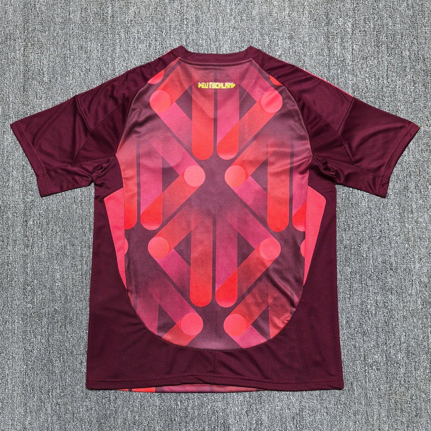 Maillot Allemagne Rouge Foncé 25/26