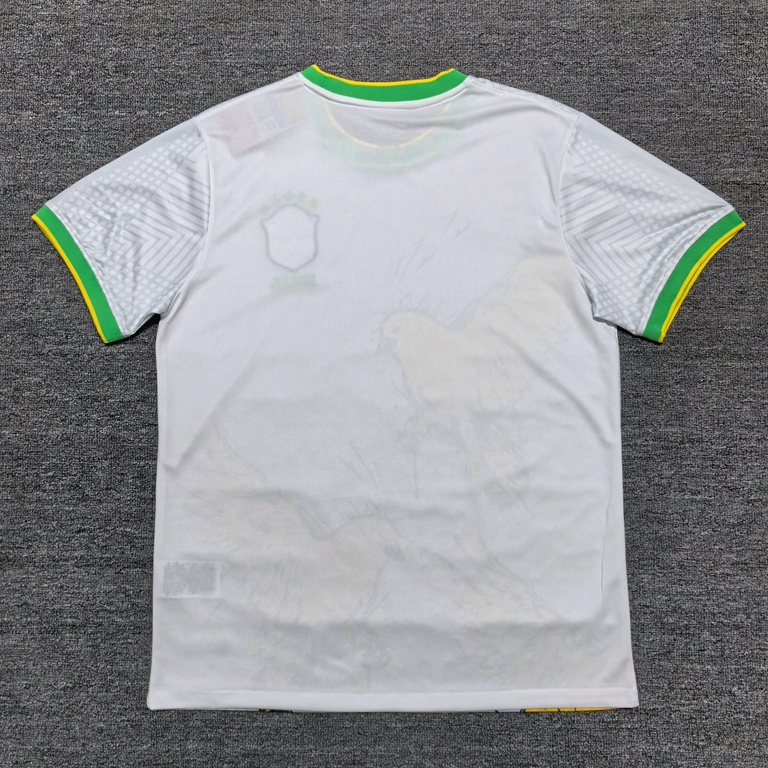 Maillot Brésil Concept Oiseaux Jaune et Blanc 23/24