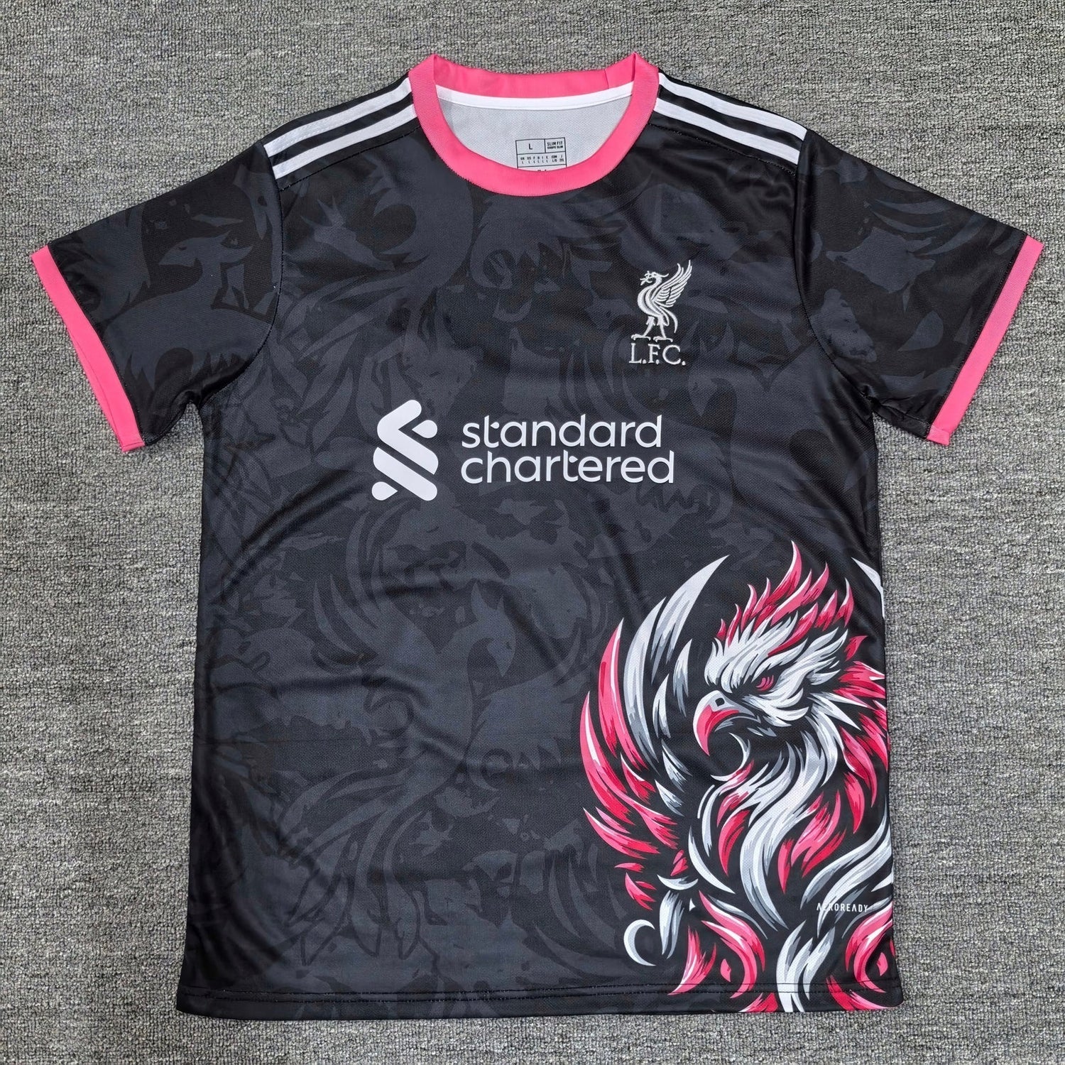 Maillot Liverpool Concept Noir et Rose 25/26