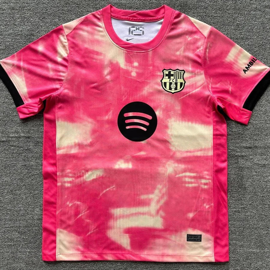 Maillot Barcelone Third Spécial Rouge et Beige 24/25