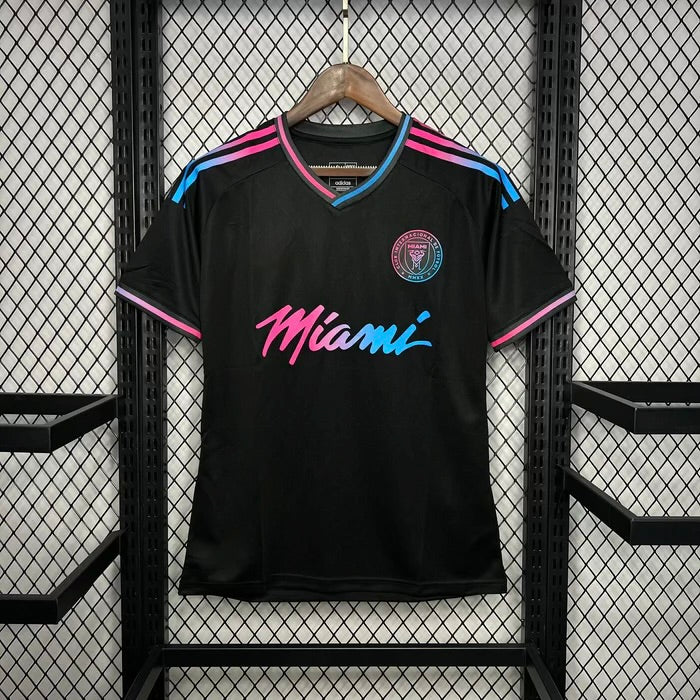 Maillot Inter Miami foot concept Rose et Noir 24/25