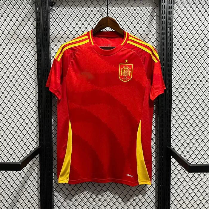 Maillot Espagne Domicile Rouge et Jaune 24/25