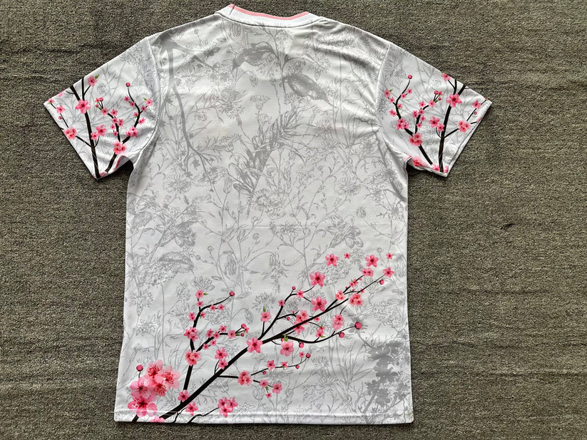 Maillot Japon Spécial Oiseau Rose et bleu 24/25